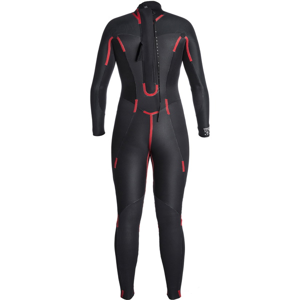 Rip Curl Kvinders Omega 4/3mm Gbs Back Zip Våddragt Sort / Turkis Wsm4cw