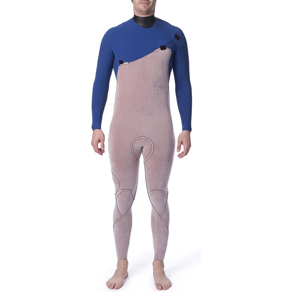 2019 Rip Curl Mænds Flashbomb 4/3mm Gbs Zip Free Våtdrakt Forbrændt Orange Wsm9ef