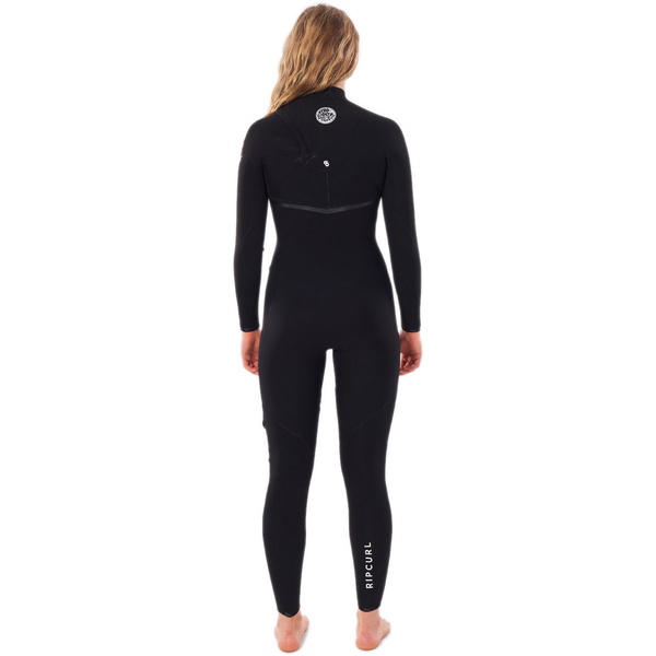 Rip Curl Kvinders E-bomb 4/3mm Våddragt Uden Zip Free Wsmyig - Sort