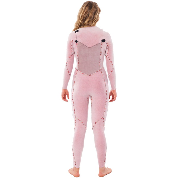 Rip Curl Women's Flashbomb 4/3mm Chest Zip Våddragt Wstyfg - Sort