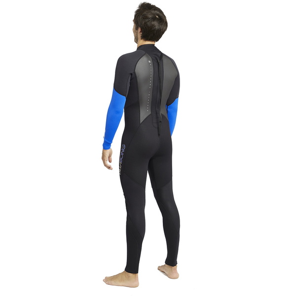Billabong Intruder 3/2mm Flatlock Våddragt Sort / Blå S43m03