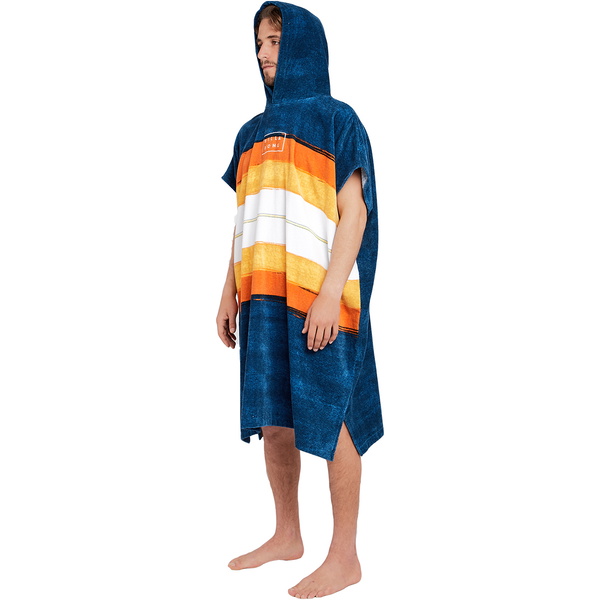 2019 Billabong Hættetrøje Håndklæde Poncho / Skift Kappe ærme Skifer H4br01