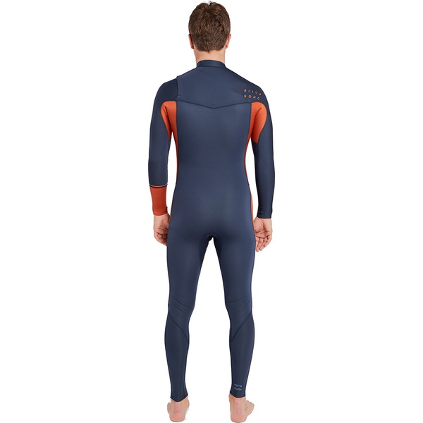 Billabong Furnace Revolution 5/4mm Chest Zip Våddragt Skifer L45m50