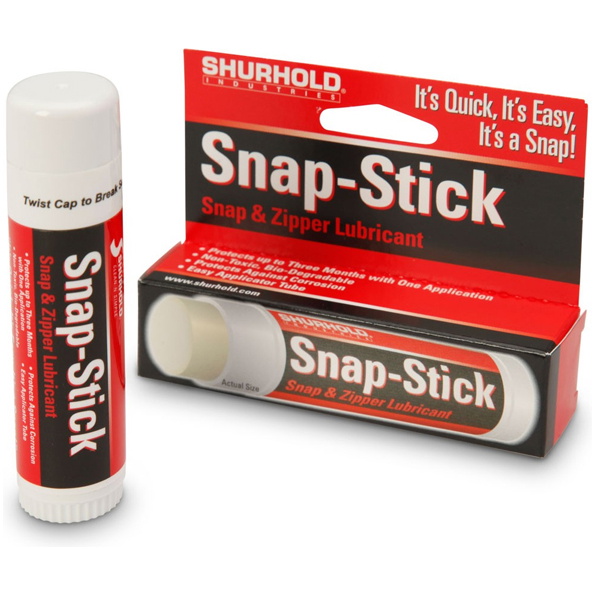Snap Stick Sticks Voks Våddragt Drysuit Zip Pleje 07.185
