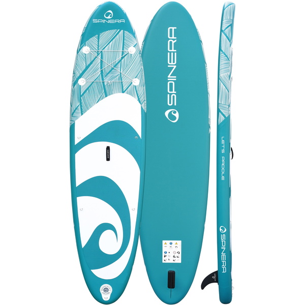 Spinera Lets Paddle 11'2 Oppustelig Stand Up Paddle Board Pakke - Board, Taske, Pumpe, Pagaj Og Snor