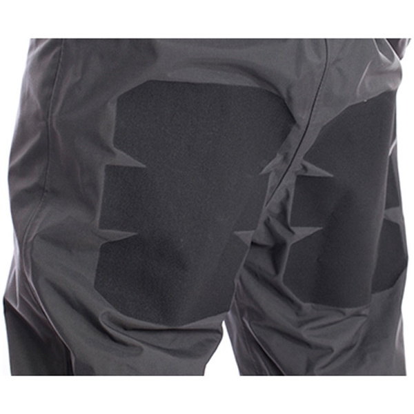 2026 Typhoon Ezeedon 3 Drysuit Front Zip + Stof Sokker & Underfleece Grå 100.158