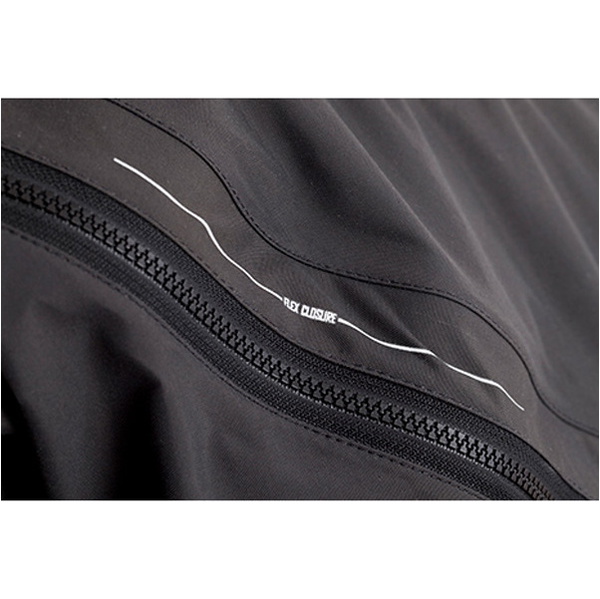 2026 Typhoon Ezeedon 3 Drysuit Front Zip + Stof Sokker & Underfleece Grå 100.158
