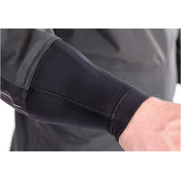 2026 Typhoon Ezeedon 3 Drysuit Front Zip + Stof Sokker & Underfleece Grå 100.158