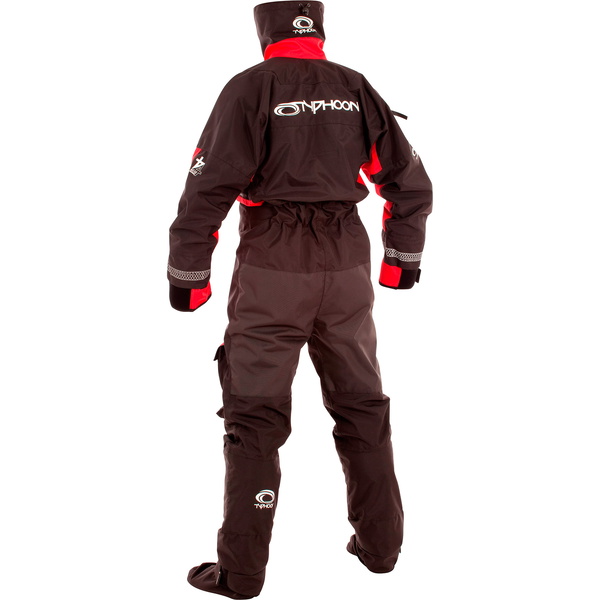 Typhoon Max B Black 2024 Tørdragt 100168 - / Rød