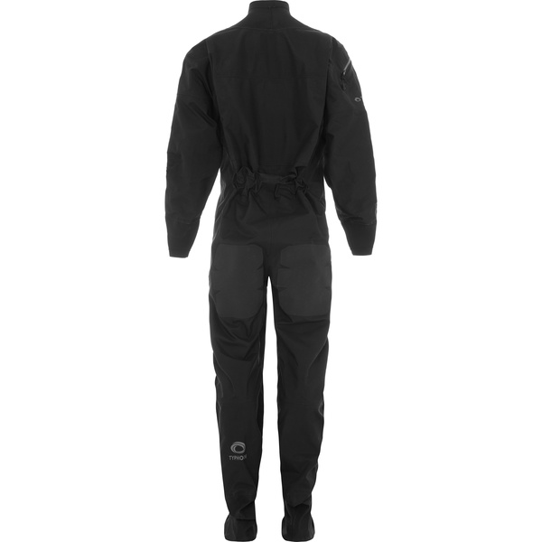 2026 Typhoon Herre Ezeedon Front Zip Tørdragt 100187 - Black / Grå