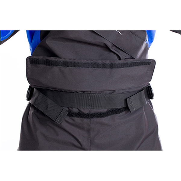 2019 Typhoon Kvinder Ezeedon 3 Front Zip Drysuit Sort / Blå Inklusive Kit Bag 100159