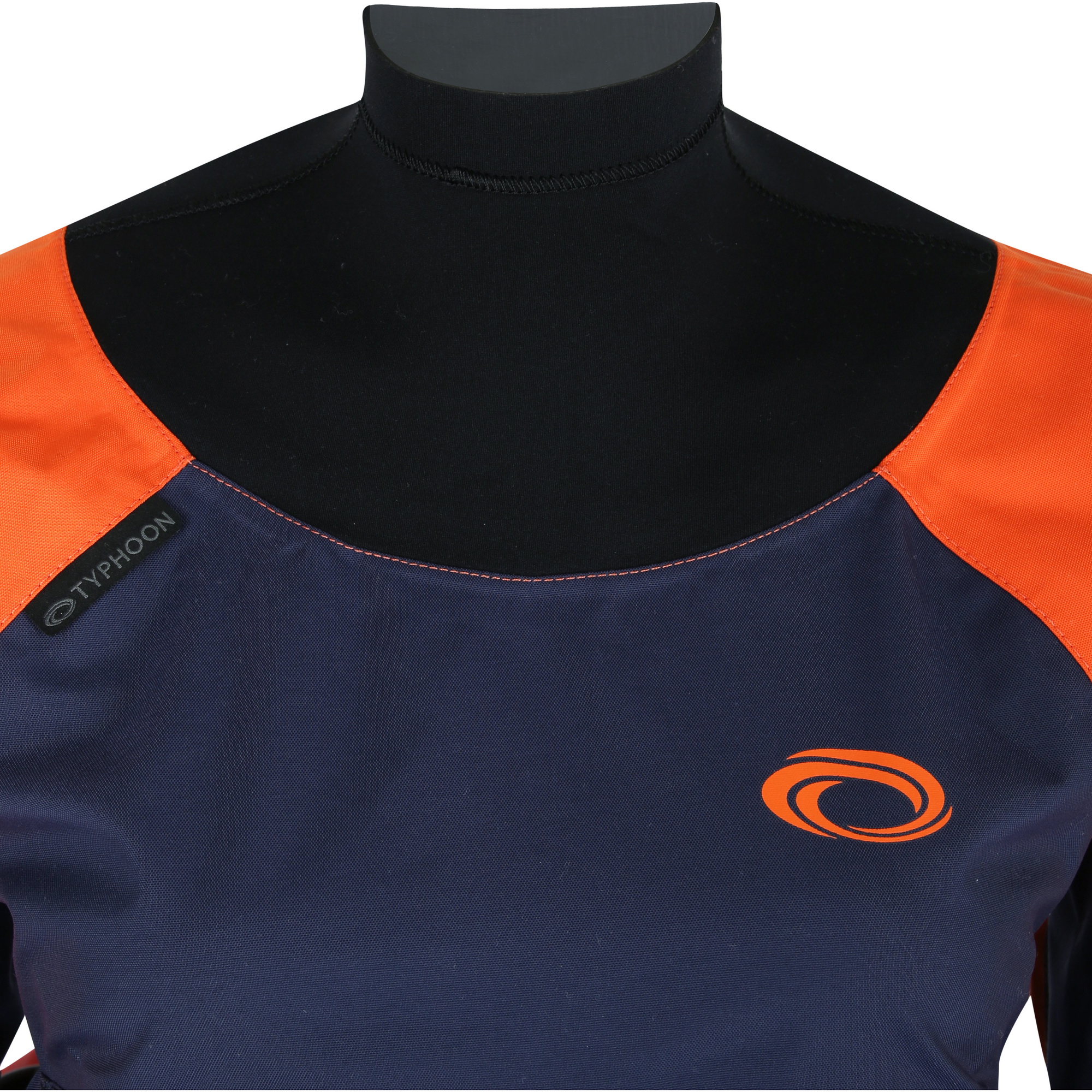 2026 Typhoon Dame Hendra Hinge Zip Tørdragt 100185 - Orange / Navy