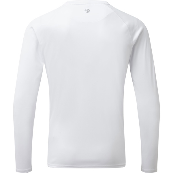2026 Gill Langærmet Herre Uv Tec Tee Hvid Uv011