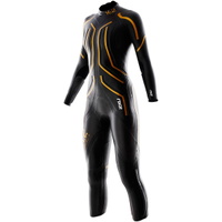 Ladies X: 2 Project X TRIATHLON Wetsuit i sort / guld