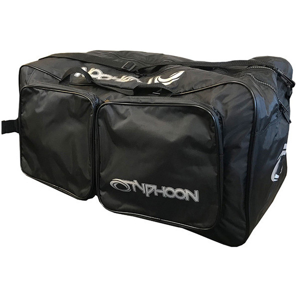 2019 Typhoon Kvinder Ezeedon 3 Front Zip Drysuit Sort / Blå Inklusive Kit Bag 100159