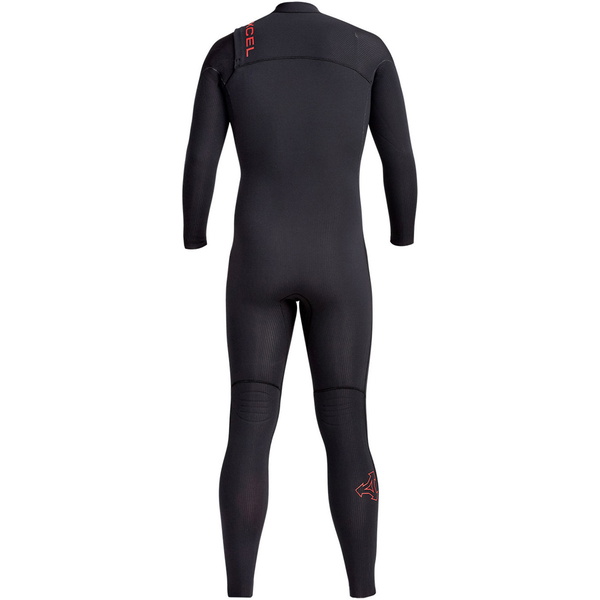 2024 Xcel Herre Infiniti Ltd 4/3mm Våddragt Mn43z2l9 Med Chest Zip På Brystet - Sort