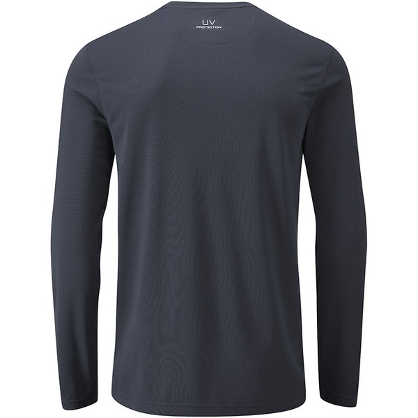 Henri Lloyd Cool Dri Langærmet T-shirt Skifer Blå Yi200003