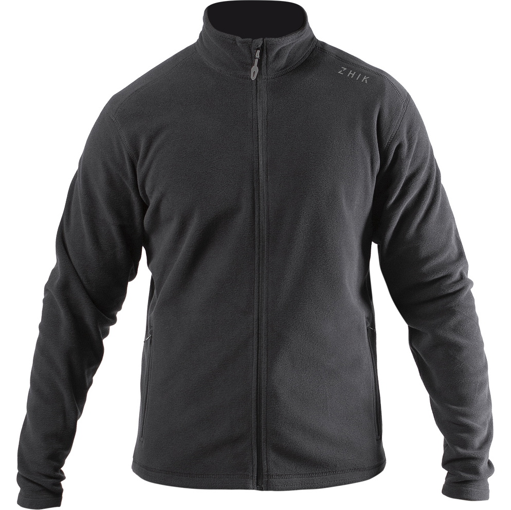 2024 Zhik Lynlås Fleece Til Mænd JKT-0032 - Sort