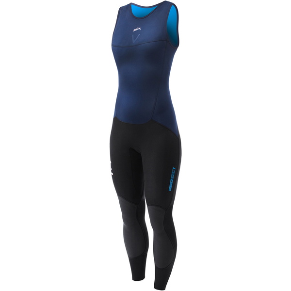 2020 Zhik Kvinders Mikrofleece V 1mm Neopren Langærmet Top & Long John Kombisæt