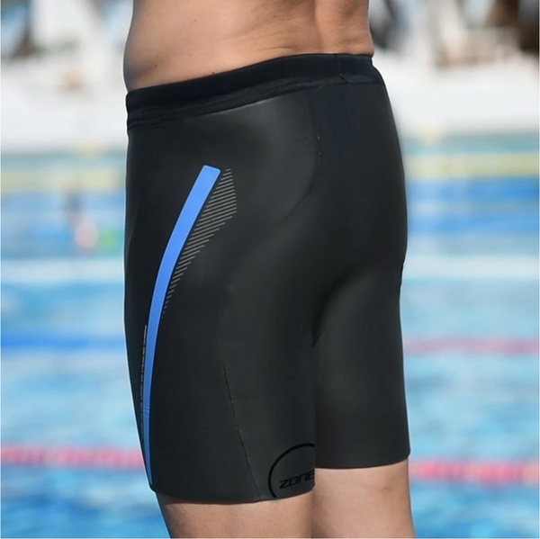 2026 Zone3 Mænds 5/3 5/3mm Originale Flydeshorts Na18mbso101 - Sort / blå