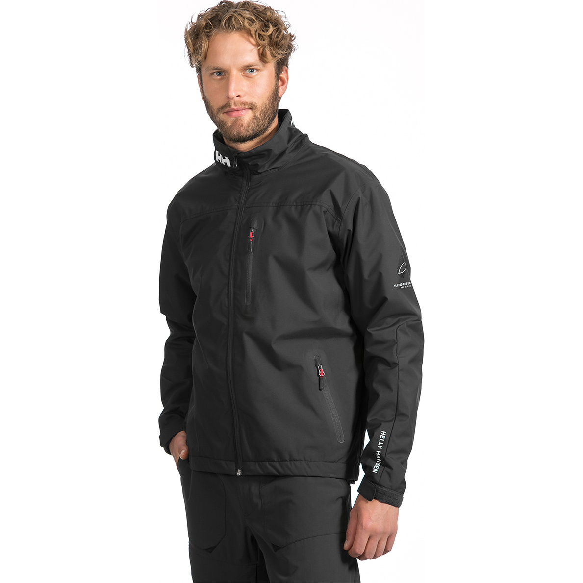 2024 Helly Hansen Herre Crew Mellemlagsjakke 30253 - Black