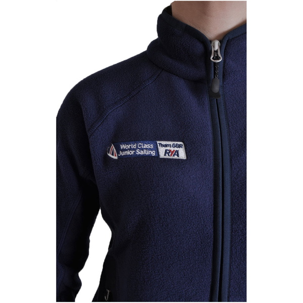 Henri Lloyd Junior TEAM GBR RYA Eco Fleece Jakke i MARINE Y20079RYA