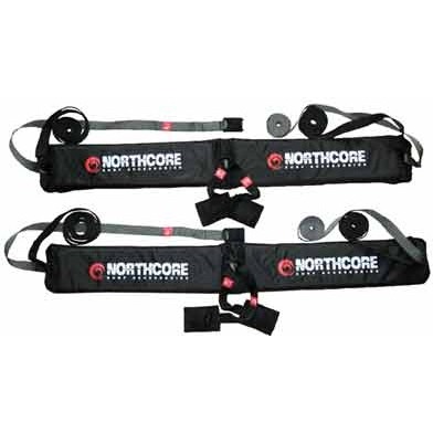 2026 Northcore Dobbelt Overhead Soft Roofracks Noco0 - Sort