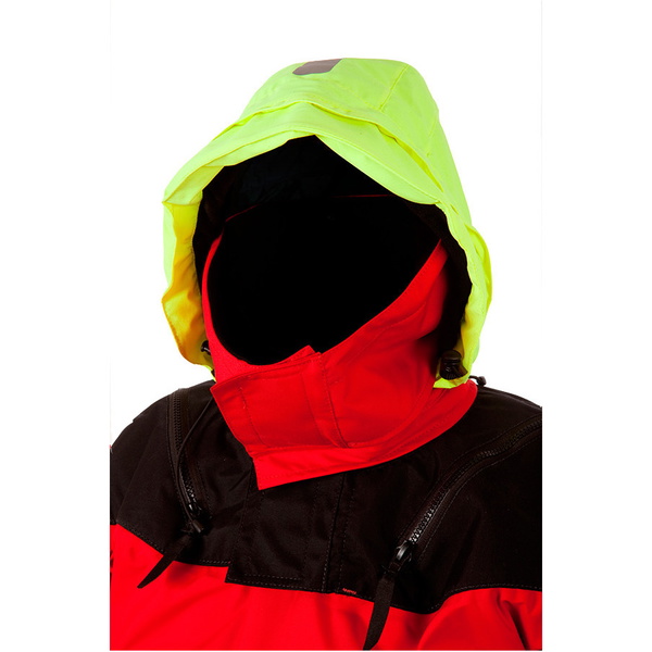 2019 Typhoon PS330 Xtreme Kajak / Ocean Sejlads Drysuit + Con Zip Sort / Rød 100.151