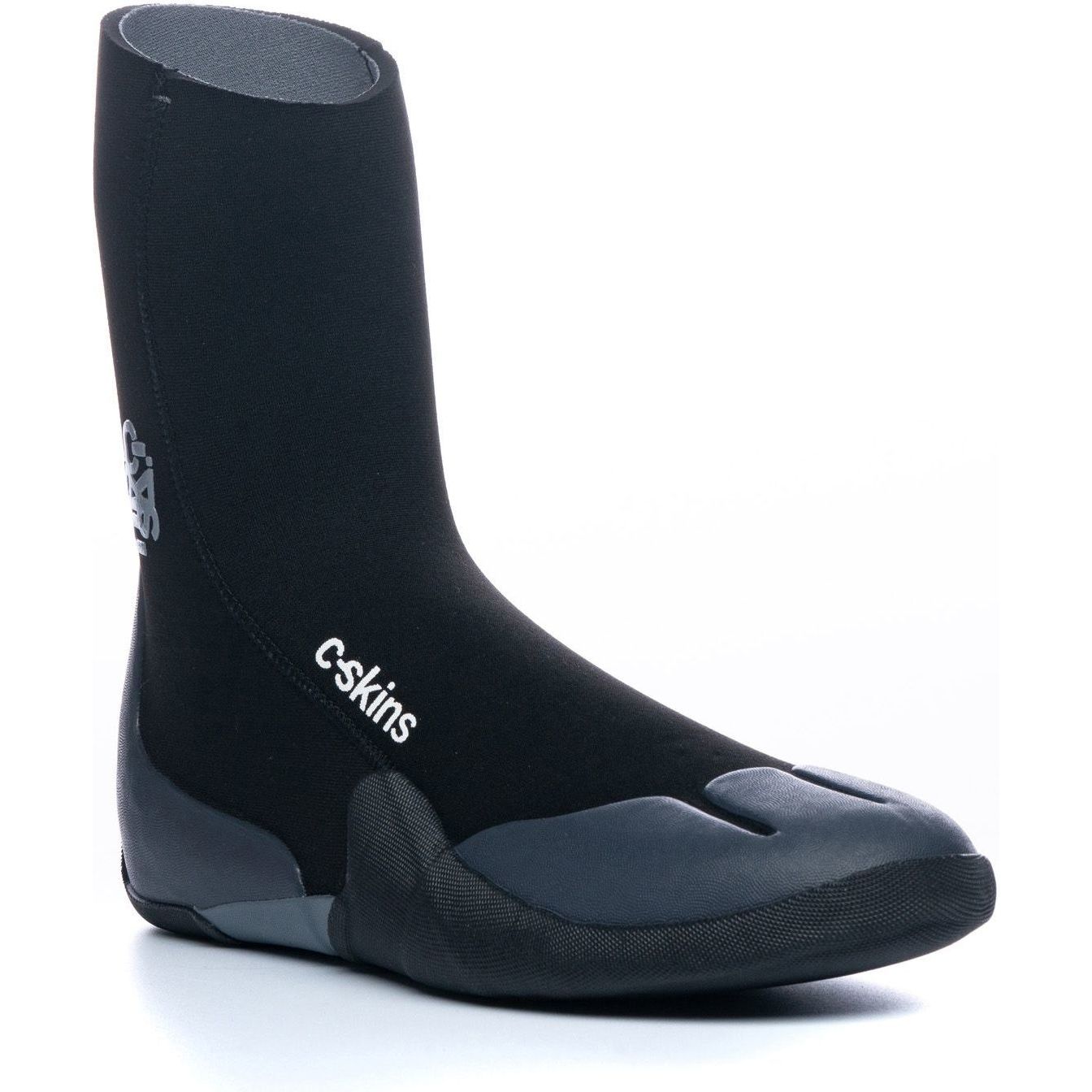 2026 C-skins Legend 5mm Rund Tå Støvler C-bolert - Sort / Charcoal