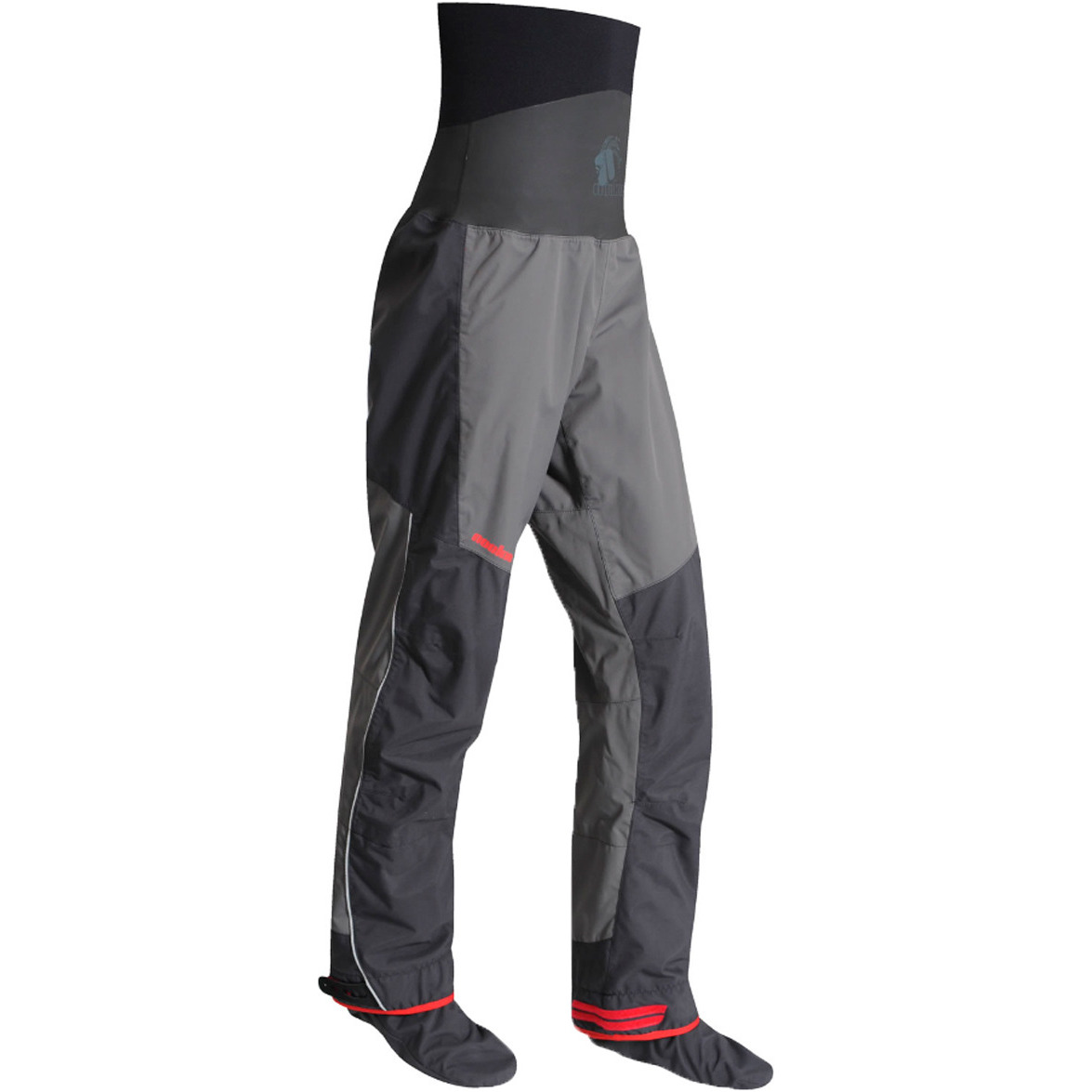 2026 Nookie Evolution Dry Bukser Med Stofsokker TR30 - Charcoal Grey / Shadow Black