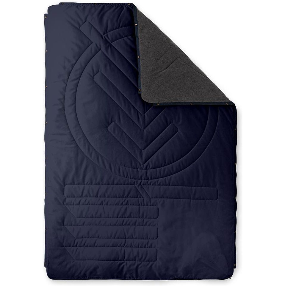 2021 Voited Genbrugt Fleece Udendørs Campingpudetæppe V20UN01BLFLC - Mørk Navy