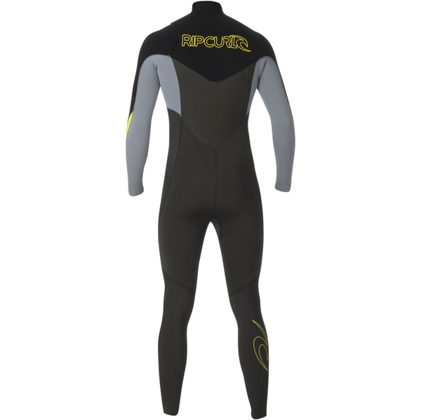 Rip Curl Dawn Patrol 3 / 2mm GBS CHEST ZIP Wetsuit i GRAY WSM4AM
