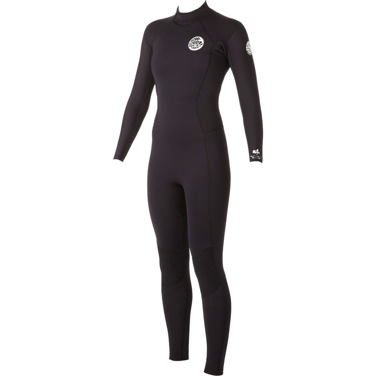 Rip Curl Dame Dawn Patrol 3/2mm GBS Back Zip Våddragt SORT WSM4GW