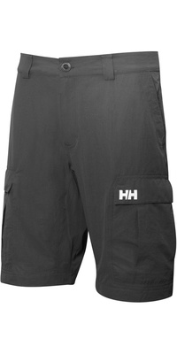 2025 Helly Hansen QD Cargo Shorts Til Mænd Ebony 54154