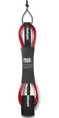2026 Northcore 8FT Surfbræt Snor NOCO56D - RED
