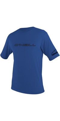 2026 ONeill Mens Basic Skins Kortærmet Solskjorte 3402 - Pacific
