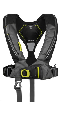 2026 Spinlock Deckvest 6d 170N Redningsvest Dwljh - Sort
