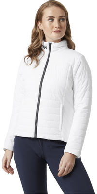 2025 Helly Hansen Crew Insulator 2.0 Jakke 30239 Til Kvinder - Hvid