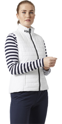 2026 Helly Hansen Dame Crew Insulator Vest 30240 - Hvid