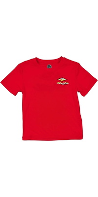 Rip Curl Toddler Diamond Fade Kortærmet Lycravest WLYYBO - Red
