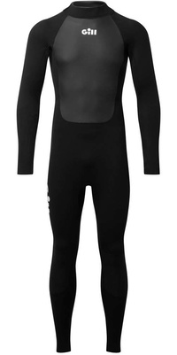 2025 Gill Herreforfølgelse 4/3 4/3mm Våddragt Med Back Zip 5029 - Sort