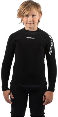2026 Gul Junior Evotherm Long Sleeve Thermal Top Ev0062-B9 Black