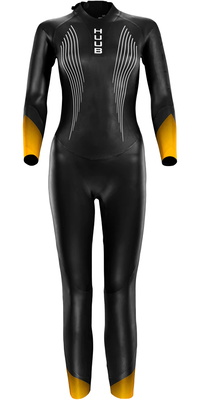 2026 Huub Alta Thermal Våddragt Til Kvinder ALTTHER33W - Black / Orange