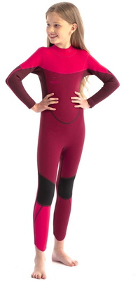 2025 Jobe Junior Boston 3/2mm Back Zip Våddragt 3035210 - Hot Pink