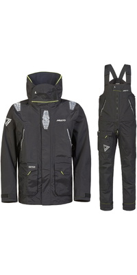 2026 Musto Herre BR2 Offshore Jakke Og Salopette Sejldragt - Black