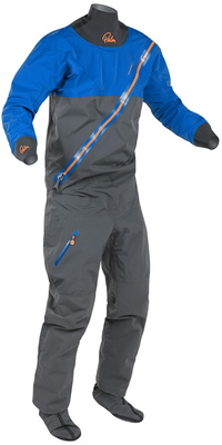 2026 Palm Herre Rogen Drysuit 13188 - Kobolt / Jet Grå