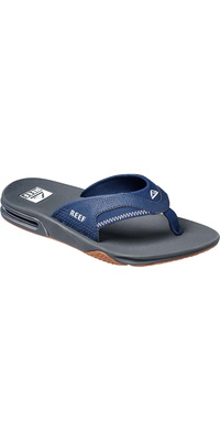 2026 Reef Mænds Fanning Klipklapper Ci6534 - Navy / Skygge