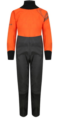 2026 Typhoon Junior Rhossilli Back Zip Tørdragt 100196 - Orange / Graphite