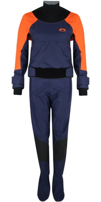 2026 Typhoon Dame Hendra Hinge Zip Tørdragt 100185 - Orange / Navy