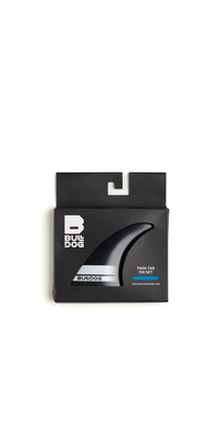 Bulldog 2026 Støbt Thruster 5 Twin Tab FCS Fins BDF5M -.. Assorted